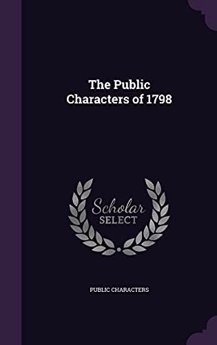 9781357768881: The Public Characters of 1798