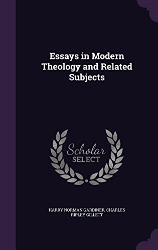 Imagen de archivo de Essays in Modern Theology and Related Subjects a la venta por Majestic Books