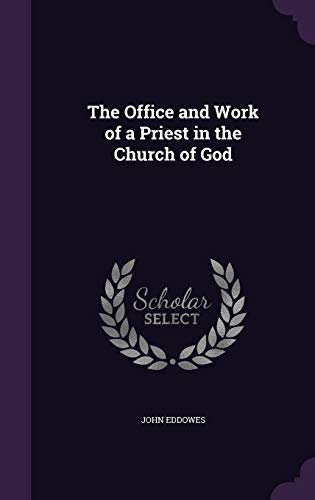 Beispielbild fr OFFICE & WORK OF A PRIEST IN T zum Verkauf von Buchpark