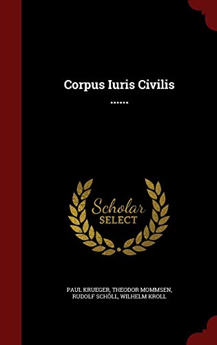 9781359866837: Corpus Iuris Civilis ......