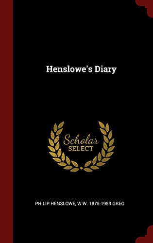 9781359871718: Henslowe's Diary