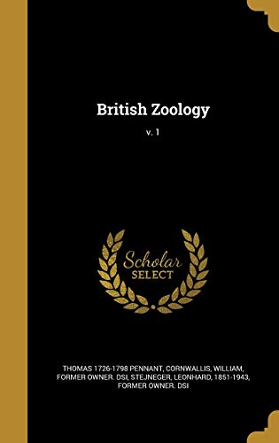 9781360742915: British Zoology; v. 1