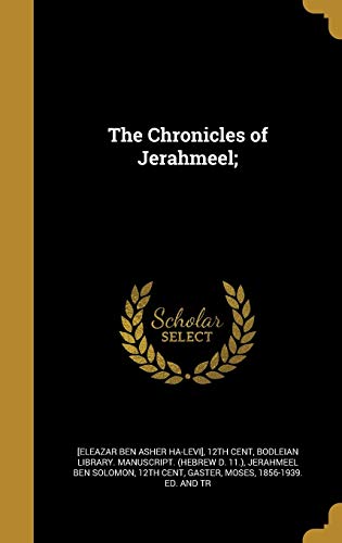 9781360828312: The Chronicles of Jerahmeel;