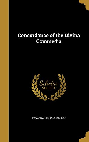 Stock image for CONCORDANCE OF THE DIVINA COMM for sale by Buchpark