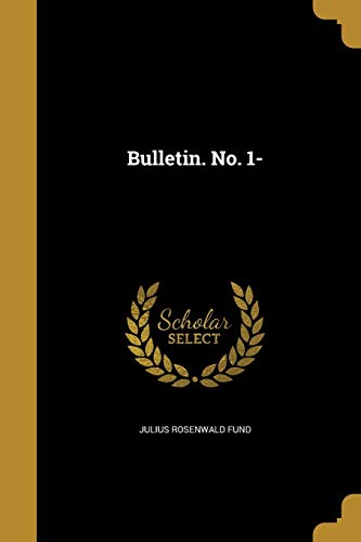 9781361597842: Bulletin. No. 1-