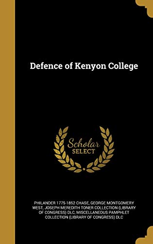 9781361740521: Defence of Kenyon College