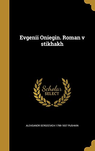 9781362459798: Evgenii Oniegin. Roman v stikhakh