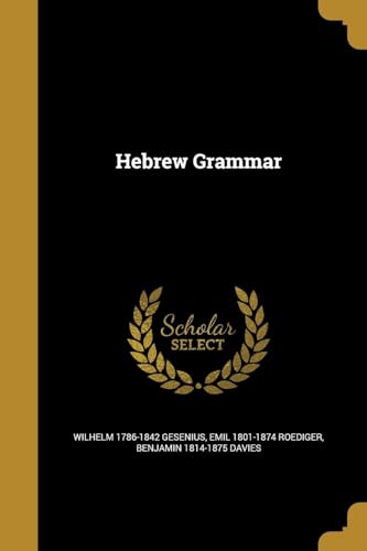 9781362854968: Hebrew Grammar