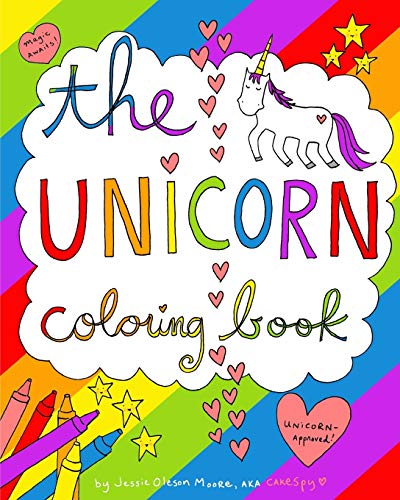 9781364315597: The Unicorn Coloring Book: a magic-filled coloring book for grown-ups