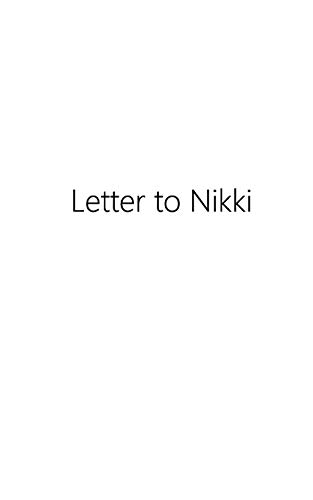 Beispielbild fr Letter to Nikki zum Verkauf von PBShop.store US