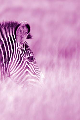 Stock image for Alive! zebra stripes - Magenta duotone - Photo Art Notebooks (6 x 9 series): by Photographer Eva-Lotta Jansson for sale by Chiron Media