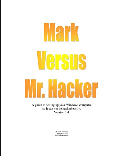 Stock image for Mark Versus Mr. Hacker for sale by Chiron Media