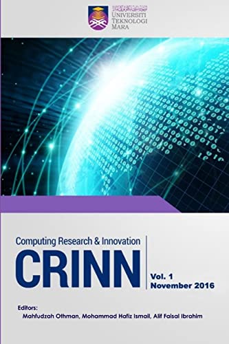 Stock image for Computing Research & Innovation (CRINN), Vol.1, November 2016 for sale by Lucky's Textbooks