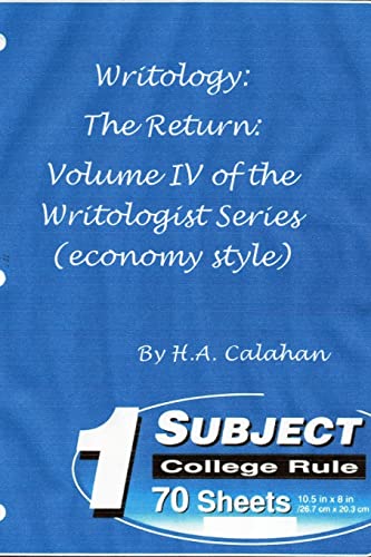 Imagen de archivo de Writology: The Return: Volume IV of the Writologist Series (economy style) a la venta por Lucky's Textbooks