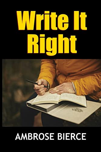 Beispielbild fr Write It Right zum Verkauf von Chiron Media