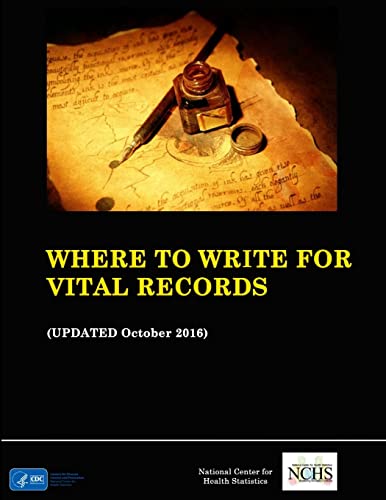 Beispielbild fr Where to Write for Vital Records (Updated October 2016) zum Verkauf von Lucky's Textbooks