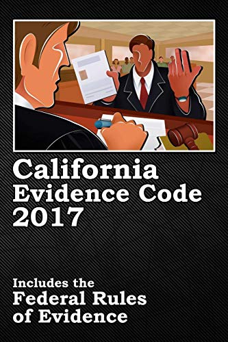 Beispielbild fr California Evidence Code 2017 zum Verkauf von Lucky's Textbooks