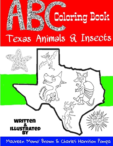 9781365768767: ABC Coloring Book: Texas Animals & Insects