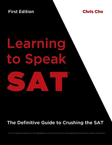 Stock image for Learning to Speak SAT for sale by Your Online Bookstore
