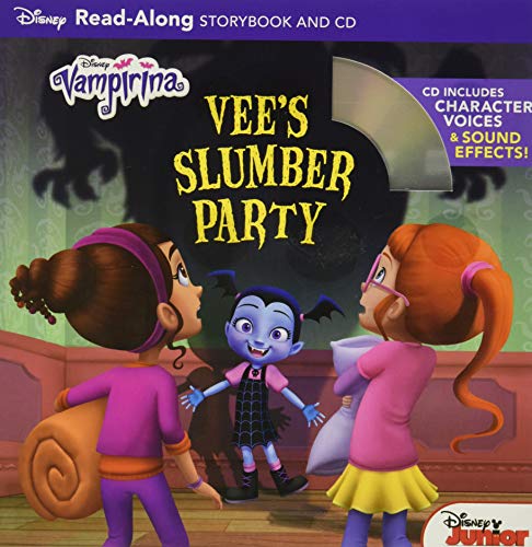 Imagen de archivo de Vampirina: Vee's Slumber Party: Read-along Storybook and Cd a la venta por WorldofBooks