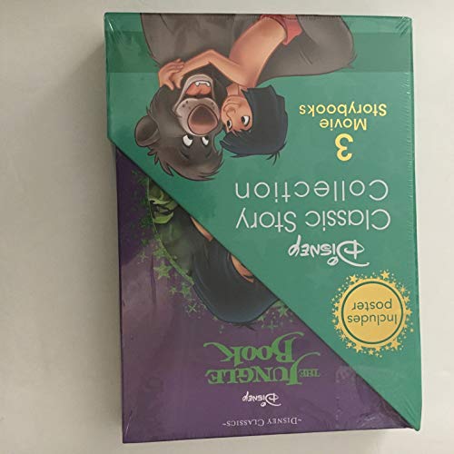 Stock image for Disney Classic Story Collection - 3 Movie Storybooks - The Jungle Book, Pinocchio, and Robin Hood for sale by Jenson Books Inc