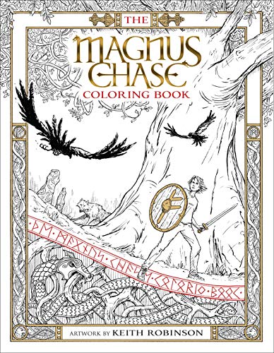 Imagen de archivo de The Magnus Chase Coloring Book (A Magnus Chase Book) (Magnus Chase and the Gods of Asgard) a la venta por Goodwill Books