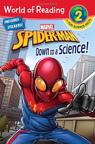 Imagen de archivo de World of Reading Spider-Man Down to a Science! (Level 2 Reader Plus Fun Science Facts) a la venta por BooksRun