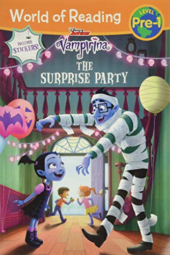 Stock image for World of Reading: Vampirina The Surprise Party (Pre-Level 1 Reader): with stickers for sale by More Than Words