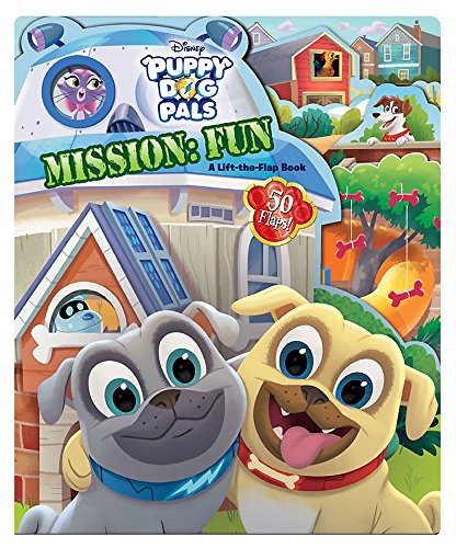 Imagen de archivo de Puppy Dog Pals Puppy Dog Pals Mission: Fun: A Lift-the-Flap Book (Lift-and-Seek) a la venta por Wonder Book