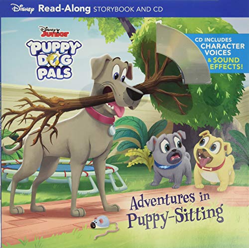 Imagen de archivo de Puppy Dog Pals Read-Along Storybook and CD Adventures in Puppy-Sitting a la venta por SecondSale
