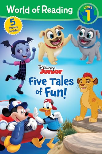 9781368019095: World of Reading: Disney Junior: Five Tales of Fun!-Level 1 Reader Bindup