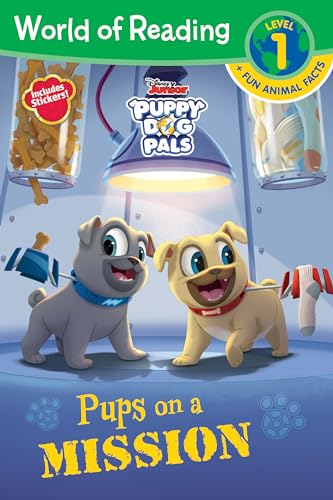 Stock image for World of Reading: Puppy Dog Pals Pups on a Mission (Level 1 Reader plus Fun Facts) for sale by SecondSale