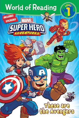 Stock image for World of Reading Marvel Super Hero Adventures: These are the Avengers (Level 1) for sale by SecondSale