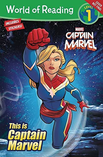 9781368026697: WORLD OF READING THIS IS CAPT MARVEL YR (Captain Marvel: World of Reading, Level 1)