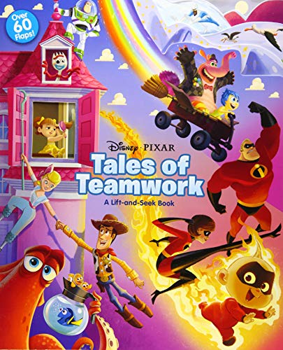 9781368038928: Disney Pixar Tales of Teamwork: A Lift-And-Seek Book