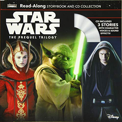 Stock image for Star Wars The Prequel Trilogy Read-Along Storybook & CD Collection (Read-Along Storybook and CD) for sale by The Book Garden