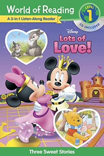 Beispielbild fr World of Reading: Disney's Lots of Love Collection 3-In-1 Listen along Reader-Level 1 : 3 Sweet Stories zum Verkauf von Better World Books