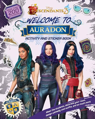 Imagen de archivo de Welcome to Auradon: A Descendants 3 Sticker and Activity Book a la venta por WorldofBooks
