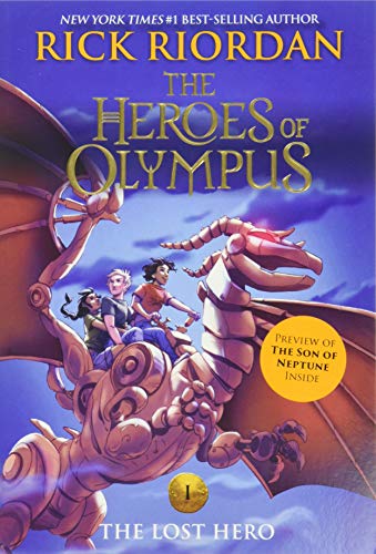 Beispielbild fr The Heroes of Olympus, Book One The Lost Hero (new cover) (The Heroes of Olympus, 1) zum Verkauf von Wonder Book