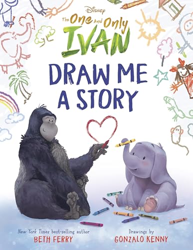 Beispielbild fr Disney The One and Only Ivan: Draw Me a Story zum Verkauf von WorldofBooks