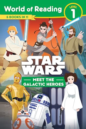 Imagen de archivo de Star Wars: World of Reading: Meet the Galactic Heroes (Level 1 Reader Bindup) a la venta por Books Unplugged