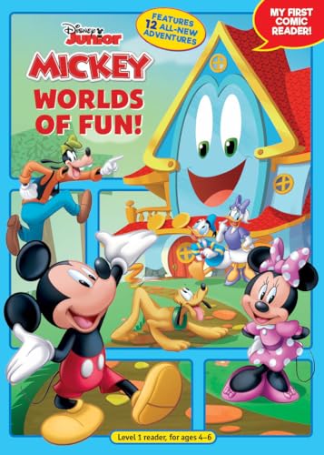 9781368089913: Mickey Mouse Funhouse: Worlds of Fun!: My First Comic Reader! (Disney Junior Mickey; First Comic Reader!, Level 1)
