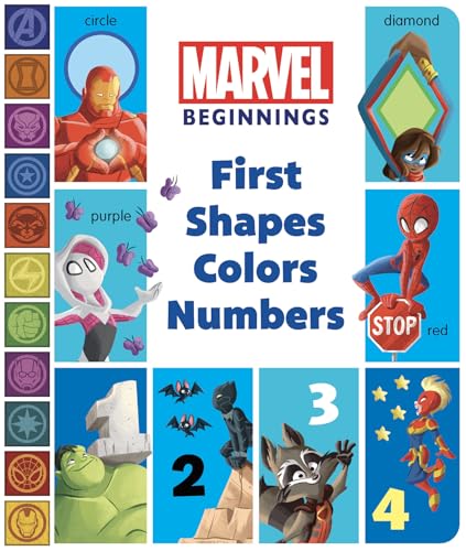 Beispielbild fr Marvel Beginnings: First Shapes, Colors, Numbers zum Verkauf von Blackwell's