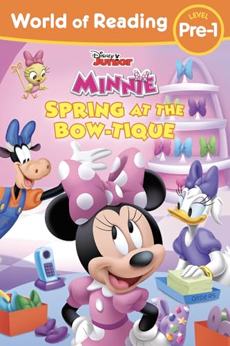 Imagen de archivo de World of Reading Disney Junior Minnie Spring at the Bow-Tique a la venta por PBShop.store US