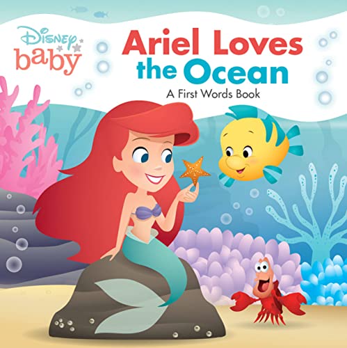 Beispielbild fr Disney Baby: Ariel Loves the Ocean: A First Words Book zum Verkauf von ThriftBooks-Dallas