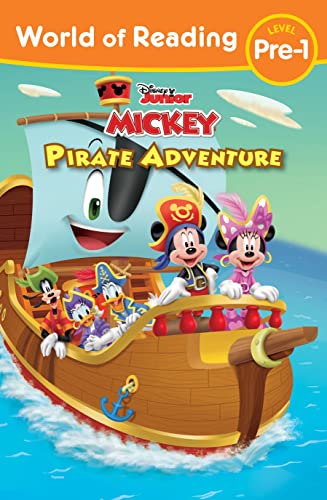 9781368094030: Mickey Mouse Funhouse: World of Reading: Pirate Adventure (Mickey Mouse Funhouse: World of Reading, Level Pre-1)