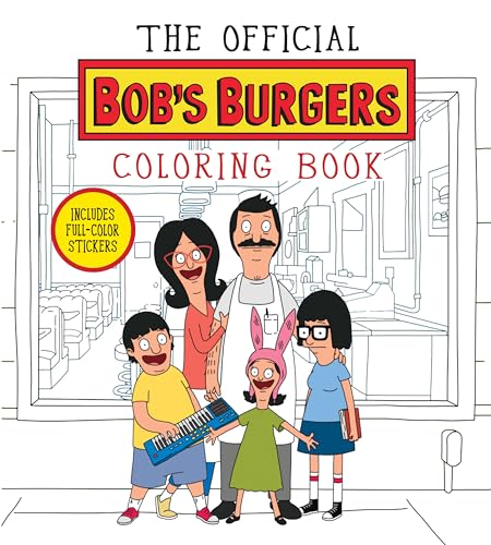 Stock image for The Official Bob's Burgers Coloring Book for sale by ThriftBooks-Atlanta
