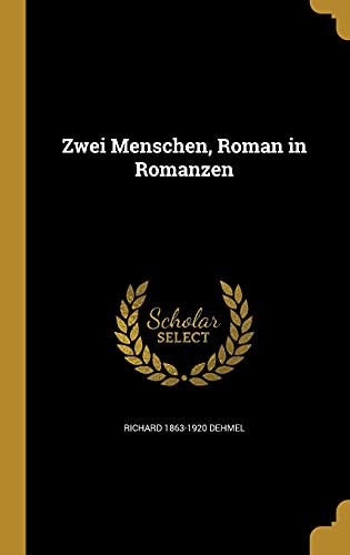 9781371340162: Zwei Menschen, Roman in Romanzen