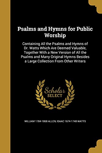 9781371944544: Psalms and Hymns for Public Worship