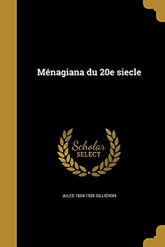 9781372384936: Mnagiana du 20e siecle (French Edition)